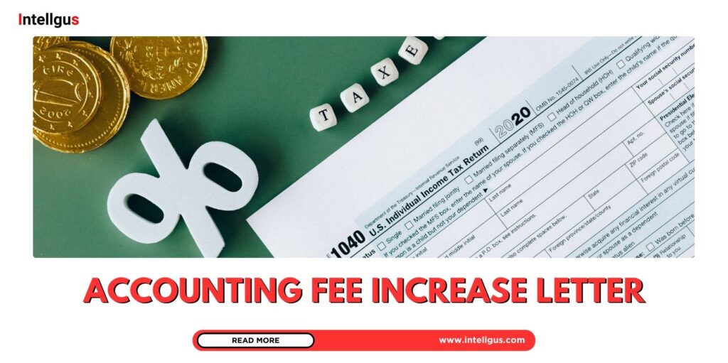 Accounting Fee Increase Letter